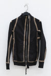 Boris Bidjan Saberi Double-sided multi-wear jacket Handmade ZIPPER1.1-HEI Black HYBRID ZIPPER1.1 ST FKU10001+FTO00002